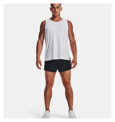 Under Armour Launch Perf Split Shorts Schwarz