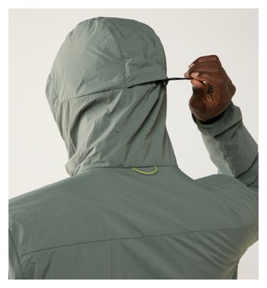 Haglöfs L.I.M Mimic Barrier Hood Jas Groen Heren