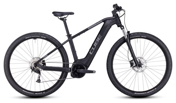 VTT Électrique Semi-Rigide Cube Reaction Hybrid Performance 500 Shimano Alivio 9V 500 Wh 29'' Noir 2023