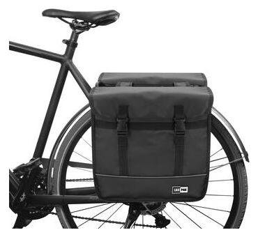 Sacoches Doubles pour Vélos électriques Imperméables - Noir Mat - 35L