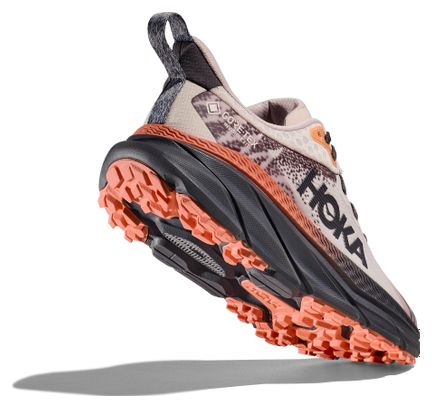 Women's Hoka Challenger 7 GTX Trail Shoes Pink/Grey