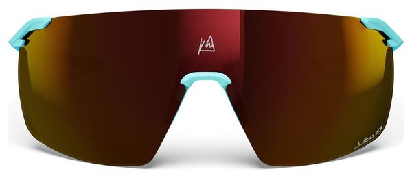 Julbo Faster L Kilian Jornet Reactiv 0-3 Sunglasses, Blue/Red
