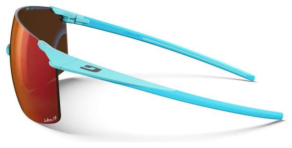 Julbo Faster L Kilian Jornet Reactiv 0-3 Sunglasses, Blue/Red