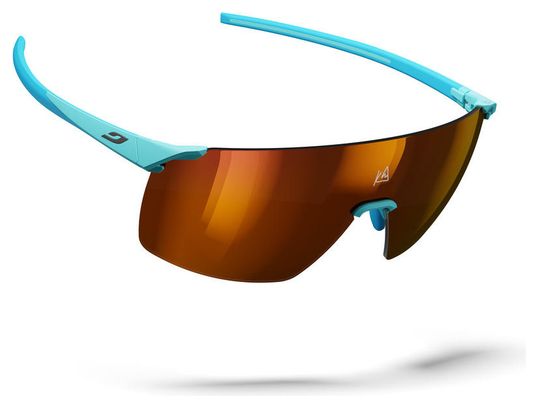Julbo Faster L Kilian Jornet Reactiv 0-3 Sunglasses, Blue/Red