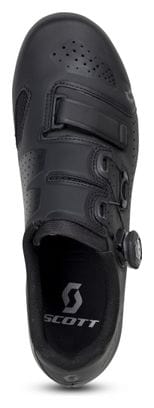 Scott Road Team Boa Shoes Black/Gray