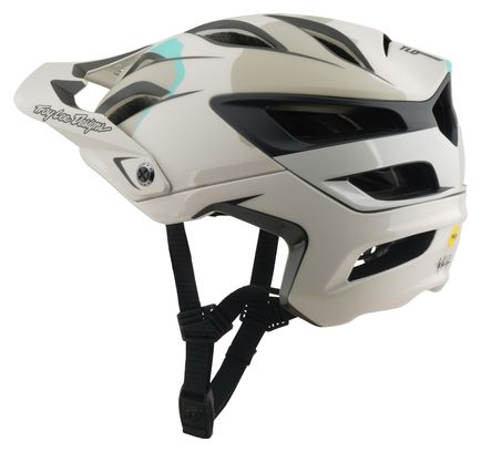 Casco de MTB Troy Lee Designs A3 Mips  Halo Pumice Camo Gris/Beige