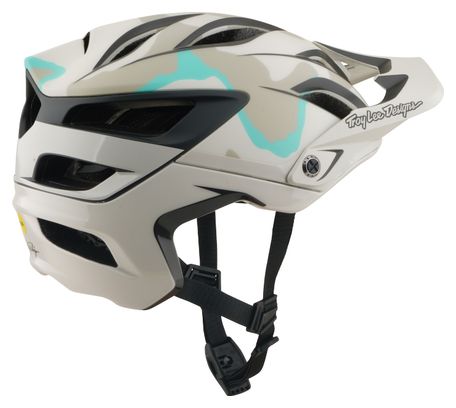 Casco de MTB Troy Lee Designs A3 Mips  Halo Pumice Camo Gris/Beige