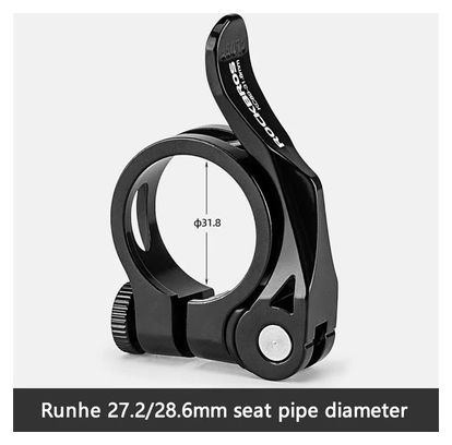 Collier de serrage de tige de selle de vélo 31 8 mm pour vélo VTT