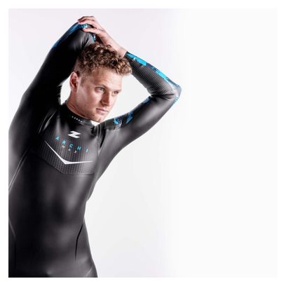 Traje de neopreno Z3rod Archi Max Negro/Azul Hombre