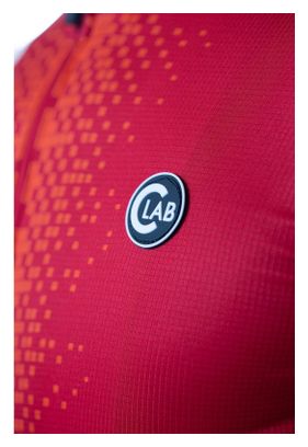 Maillot de Cyclisme Manches Courtes UNICA Rouge