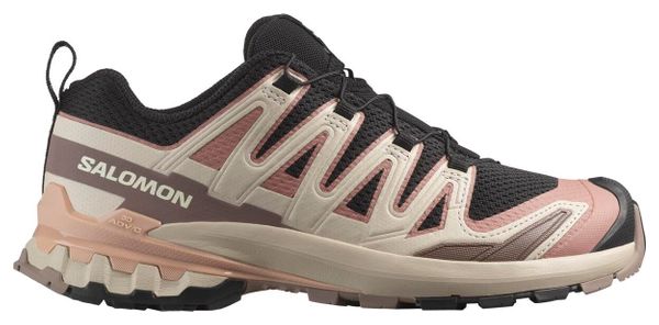 Salomon XA Pro 3D v9 Zwart/Beige/Rose Damesschoenen