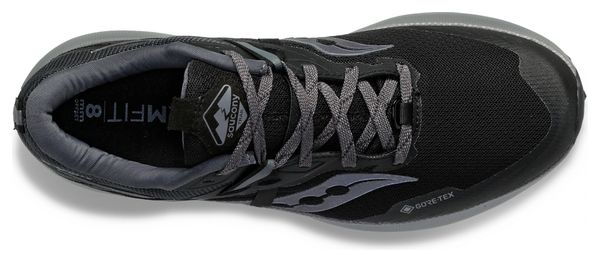 Saucony Ride 15 TR GTX Trailrunning-Schuhe Schwarz Herren