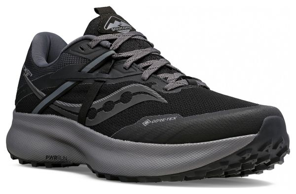 Saucony Ride 15 TR GTX Trailrunning-Schuhe Schwarz Herren