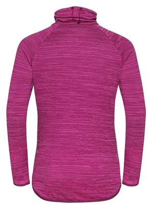 Women's Odlo Run Easy Warm Pink Thermal Sweater