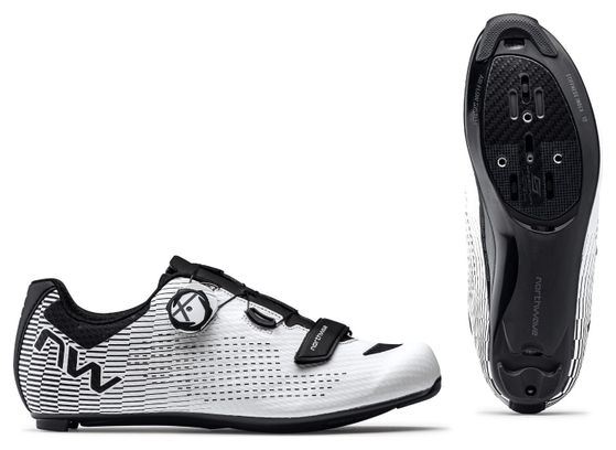 Zapatillas de carretera Northwave Storm Carbon 2 Blanco/Negro