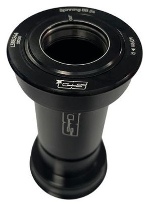 Boitier de Pédalier SD BB386 Spinning 24mm Noir