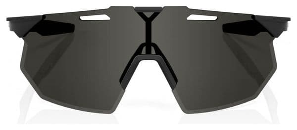100% Hypercraft SQ Matte Black Sunglasses - Smoked Lens