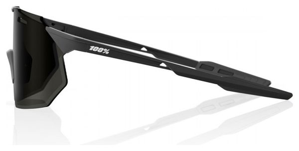 100% Hypercraft SQ Matt Black - Smoked Glass