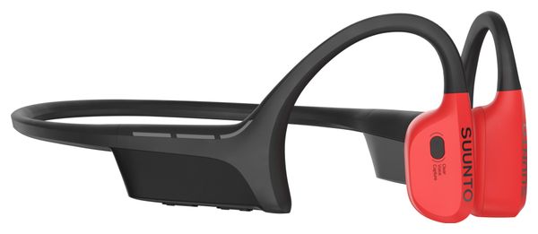 Casque à Conduction Osseuse Suunto Wing Lava Red - Rouge/Noir