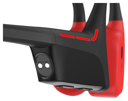 Casque à Conduction Osseuse Suunto Wing Lava Red - Rouge/Noir