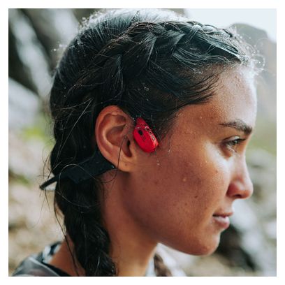 Casque à Conduction Osseuse Suunto Wing Lava Red - Rouge/Noir
