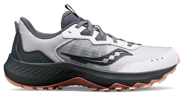 Trail <strong>Running Zapatillas Mujer Saucony Aura TR Blanco Gris</strong>Rosa
