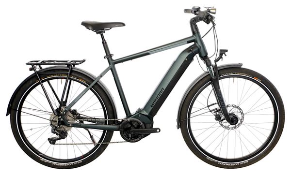 Produit Reconditionné - Vélo de Ville Électrique Winora Yucatan 10 Gent 27 5'' 630Wh Shimano Deore 10V Vert Emeraude 2022