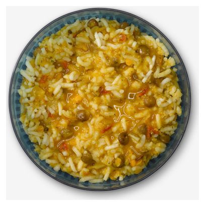Comida liofilizada ecológica de arroz y lentejas Dahl de Decathlon Nutrition - 170 g