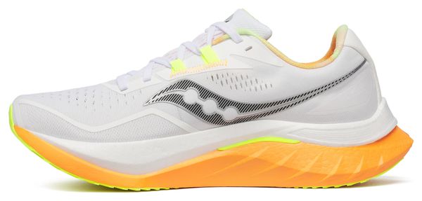 Chaussures Running Saucony Endorphin Speed 4 Blanc/Orange Homme