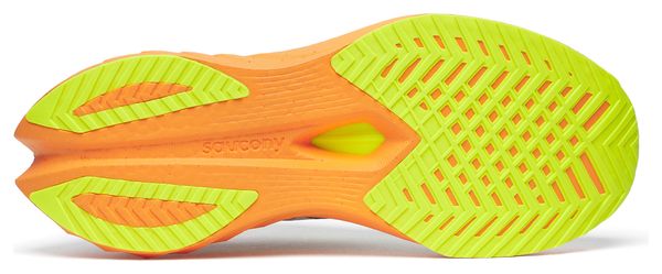 Chaussures Running Saucony Endorphin Speed 4 Blanc/Orange Homme
