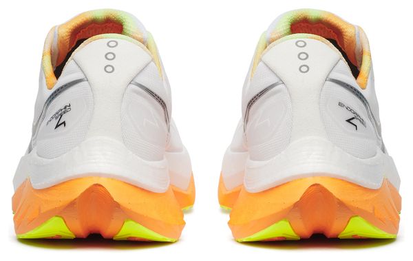Chaussures Running Saucony Endorphin Speed 4 Blanc/Orange Homme