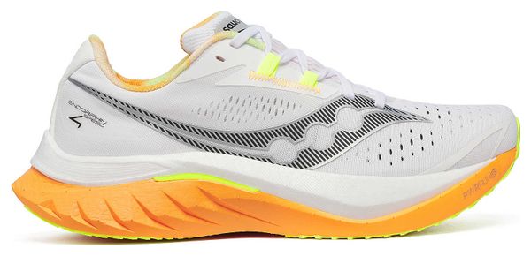 Chaussures Running Saucony Endorphin Speed 4 Blanc/Orange Homme