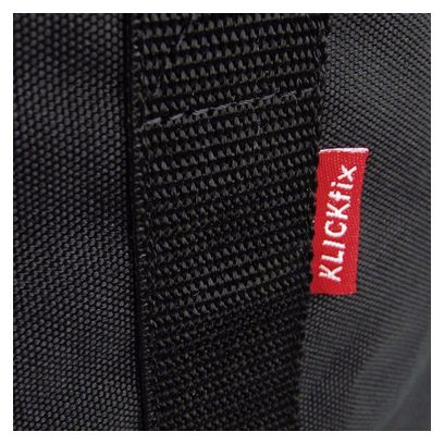 Klickfix Shopper Plus Handlebar Bag Black