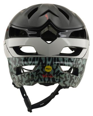 Casque VTT Troy Lee Designs A3 Mips Halo Charcoal/Pumice Gris/Beige