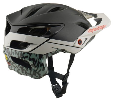 Casque VTT Troy Lee Designs A3 Mips Halo Charcoal/Pumice Gris/Beige