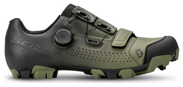 Scott Team Boa MTB Schoenen Zwart/Groen Heren