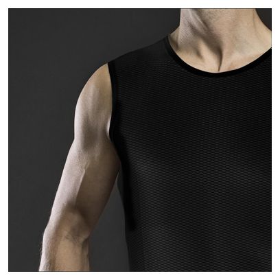 GripGrab Ultralight Sleeveless Mesh Baselayer Black