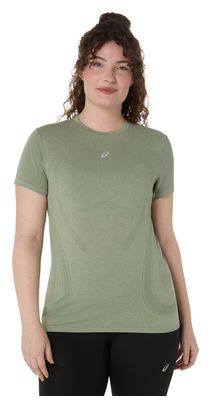 Maillot mangas cortas Asics Road Seamless Mujer Verde