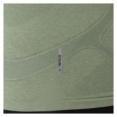 Maillot mangas cortas Asics Road Seamless Mujer Verde