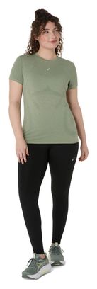 Maillot mangas cortas Asics Road Seamless Mujer Verde