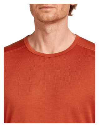 Haut Thermique Icebreaker Oasis 200 – Homme, Manches Longues, 1/2 Zip, Laine Mérinos, Noir, XL