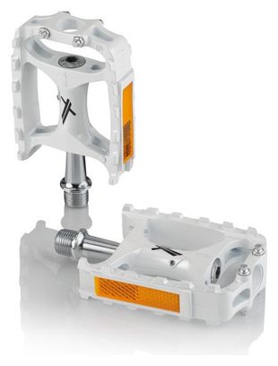 Pair of XLC PD-M13 Flat Pedals White