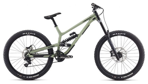 Mountainbike All-Suspend Commencal FRS Ride Sram GX DH 7V 27.5'' Grün Heritage