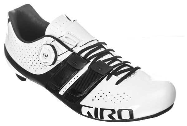 GIRO FACTOR TECHLACE Road Shoes White Black