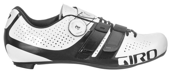 GIRO FACTOR TECHLACE Road Schoenen Wit Zwart