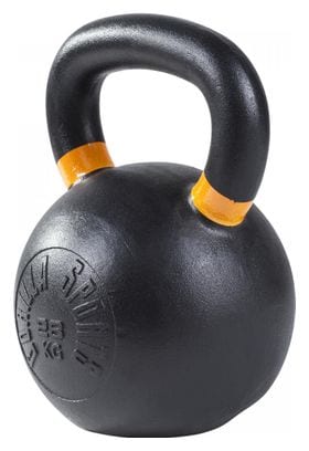 Kettlebell en fonte noir avec couleur rayé poignées disponible de 4kg  à 32kg - Haltère russe - Poids : 28 KG
