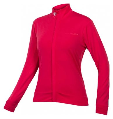 Women's Long Sleeve Jersey Endura Xtract Roubaix Pink