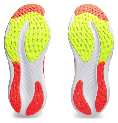Chaussures de Running Femme Asics Gel Nimbus 26 Rouge Blanc