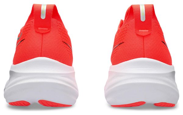 Chaussures de Running Femme Asics Gel Nimbus 26 Rouge Blanc