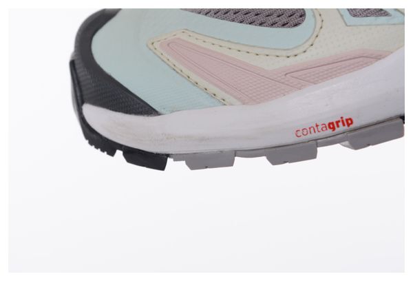 Refurbished Product - Salomon XA Pro 3D V9 Women's Trail Shoes Grau/Grün/Pink